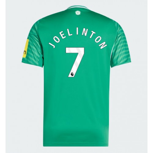 Newcastle United Joelinton #7 Replica Away Stadium Shirt 2025-26 Short Sleeve Newcastle United Joelinton #7 Replica Away Stadium Shirt 2025-26 Short Sleeve